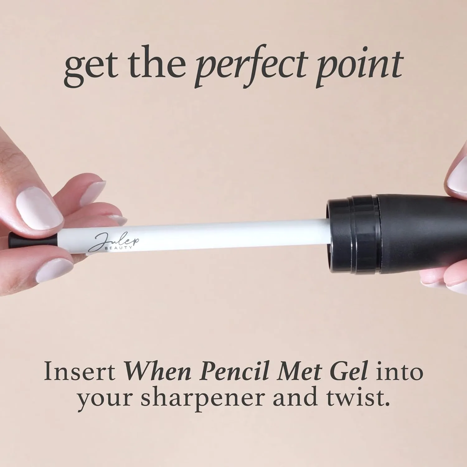 Julep When Pencil Met Gel Sharpenable Multi-Use Longwear Eyeliner Pencil - Clay - Transfer-Proof - High Performance Liner.