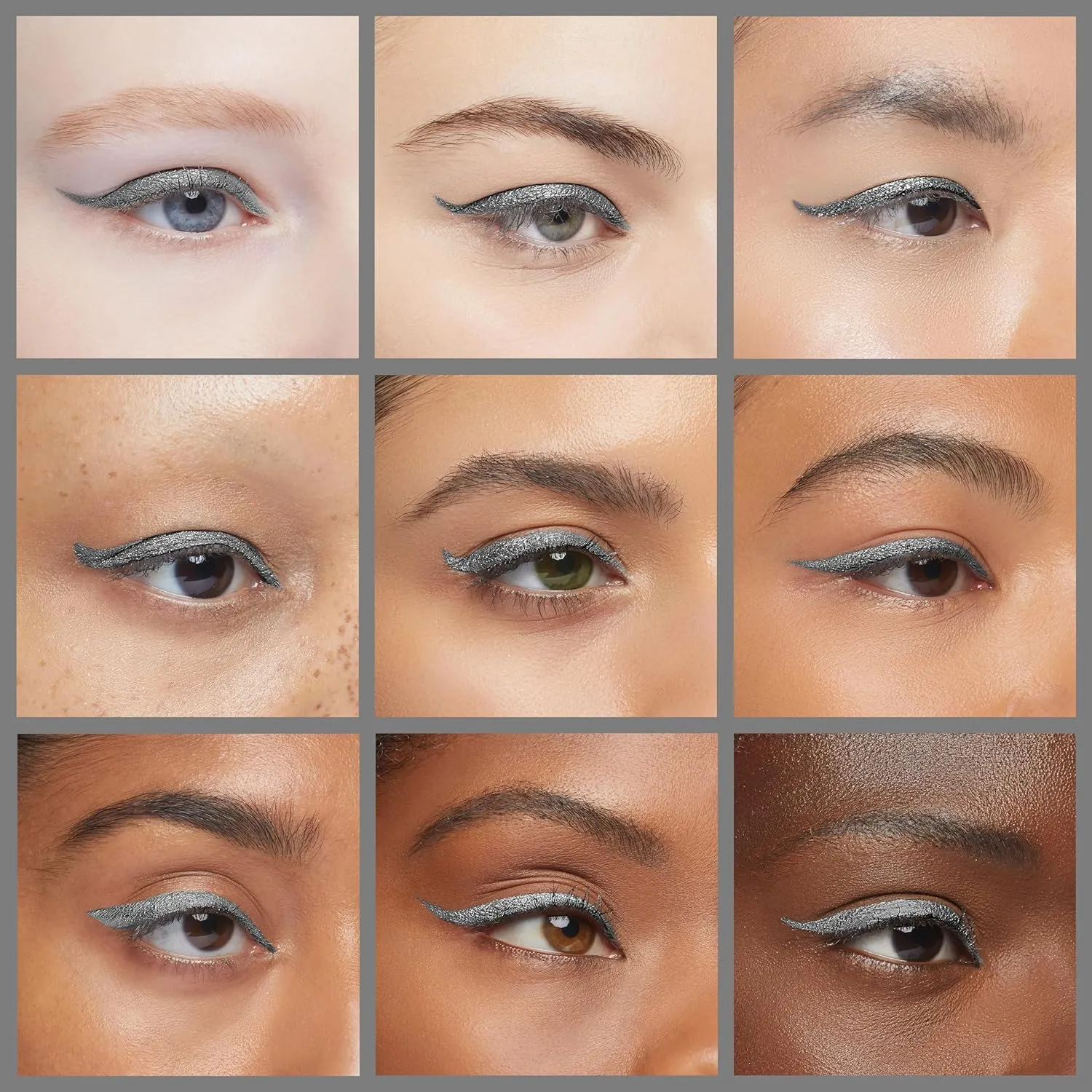 Julep When Pencil Met Gel Sharpenable Multi-Use Longwear Eyeliner Pencil - Silver Shimmer - Transfer-Proof - High Performance Liner