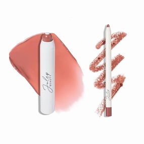Julep The Perfect Pair 2pc Set It's Balm Tinted Lip Balm Cashmere Nude and With a Trace Retractable Creamy Long-Lasting Lip Liner, Cashmere Cardi