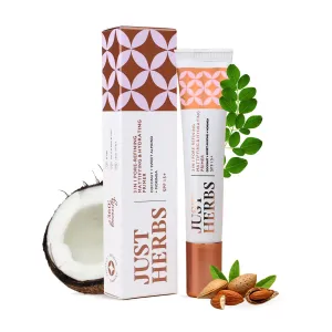 Just Herbs 3 in 1 Pore-Refining, Minimizer Mattifying & Hydrating Primer for Face Makeup Normal Oily, Dry and Combination Skin Types 20g