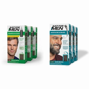 Just For Men Shampoo-In Color (Formerly Original Formula) & Mustache & Beard