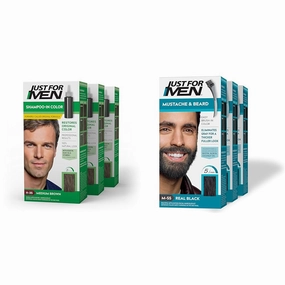 Just For Men Shampoo-In Color (Formerly Original Formula) & Mustache & Beard