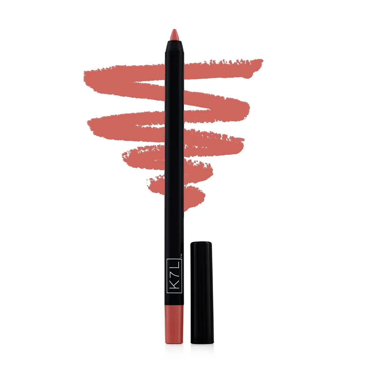 K7L Rustic Brown Lip Crayon (Vegan) - Waterproof and Smudge-Proof Toast