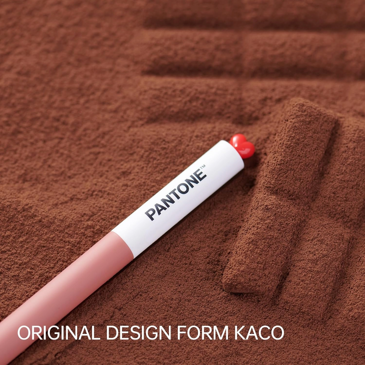 Kaco FIRST Gel Pens 2 Pieces with Black Ink, 0.5 mm Fine Point, Smooth Writing Experience, Aesthetic Cute Stationery for Journaling, Note Taking Pens (2004 Tigerlily)