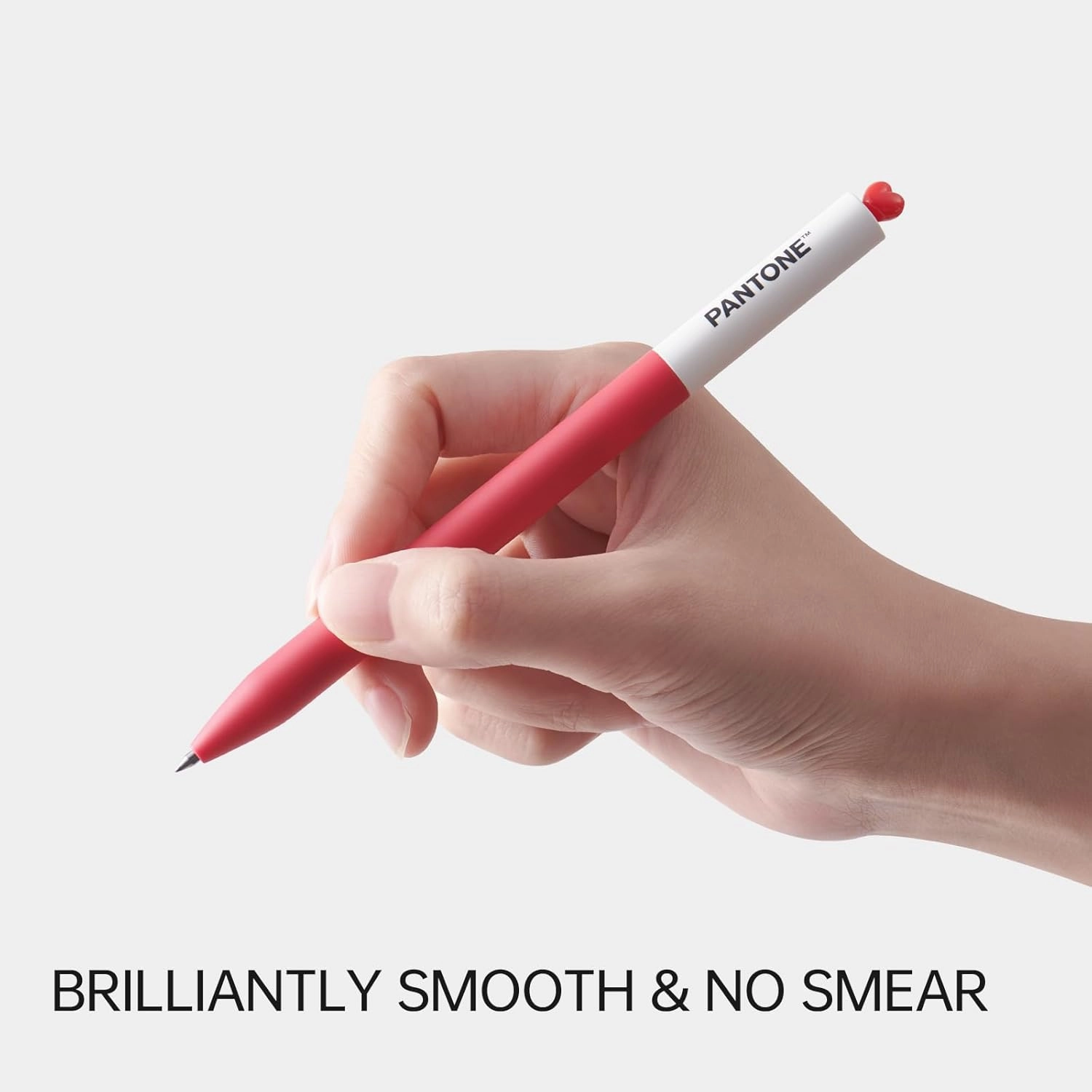 Kaco FIRST Gel Pens 2 Pieces with Black Ink, 0.5 mm Fine Point, Smooth Writing Experience, Aesthetic Cute Stationery for Journaling, Note Taking Pens (2004 Tigerlily)