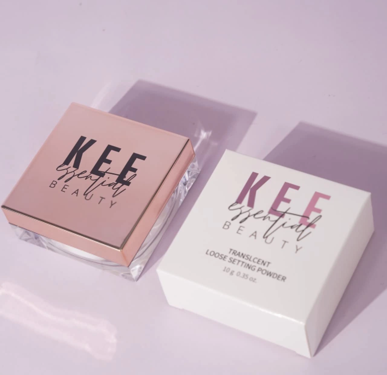 KEE Essential Beauty Translucent Setting Powder-Banana (essence)
