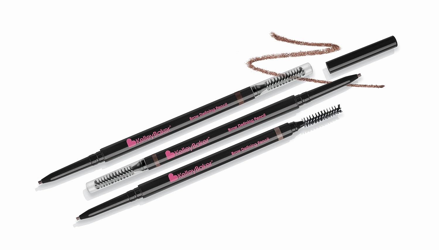 Kelley Baker Brows Brow Defining Pencil, Dark Brown