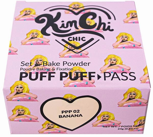 kimchi Chic Puff Puff Pass Setting Powder Banana - Wholesale Pack 3 Units (PPP-02)