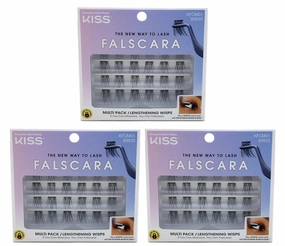 KISS Falscara Lengthening Wisps Multi-Pack (Pack of 3)