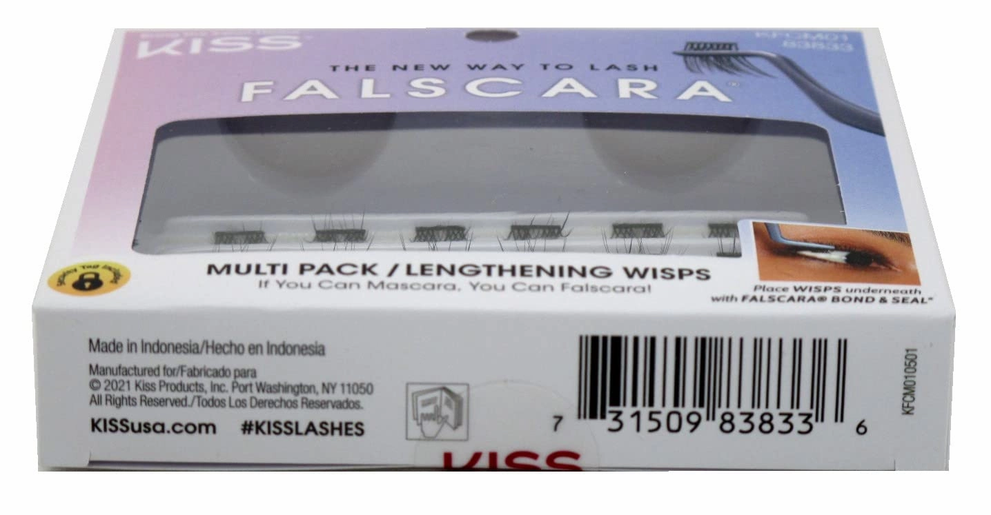 KISS Falscara Lengthening Wisps Multi-Pack (Pack of 3)