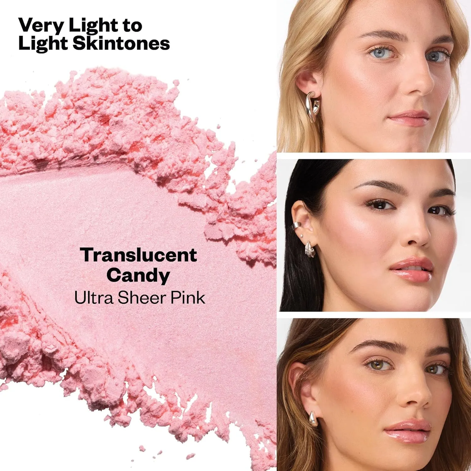 Kosas Cloud Set Loose Powder – Translucent Setting   Blurring Talc-Free Face Powder in Translucent Candy (Ultra Sheer Pink)