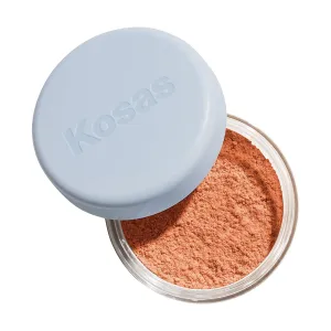 Kosas Cloud Set Loose Powder – Translucent Setting   Blurring Talc-Free Face Powder in Translucent - Peachy (Ultra Sheer Peach)