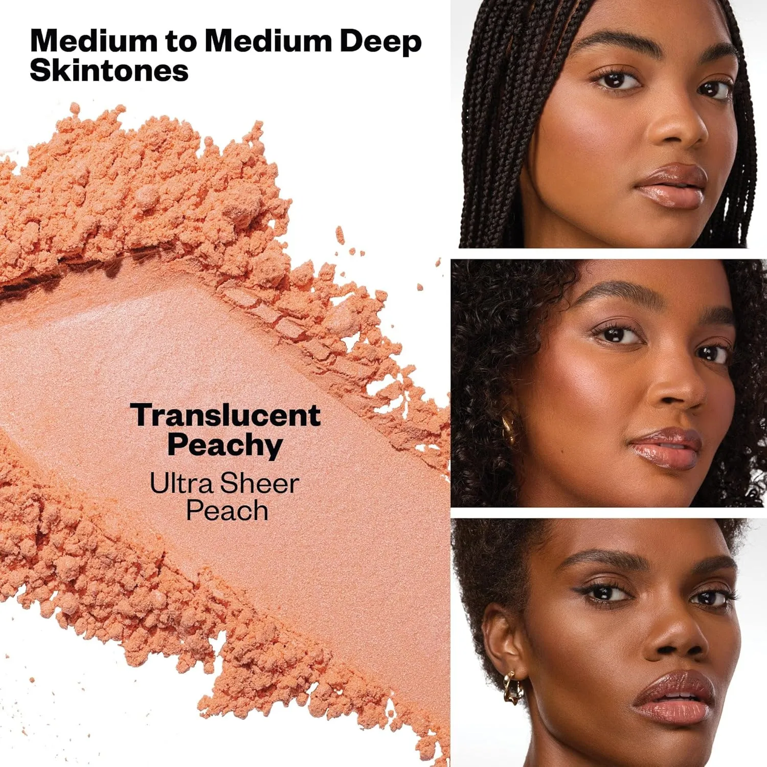 Kosas Cloud Set Loose Powder – Translucent Setting   Blurring Talc-Free Face Powder in Translucent - Peachy (Ultra Sheer Peach)