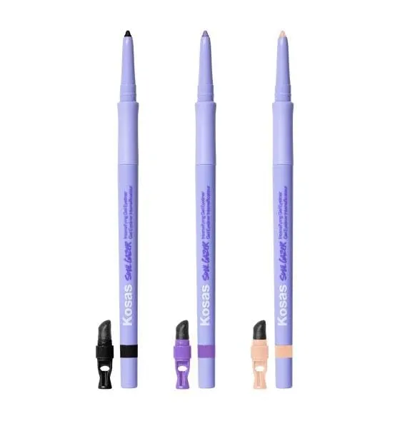 Kosas Soulgazer Trio - 3 Full-Size Intensifying Gel Eyeliner in Hypnotize, Mesmerize and Gravitate