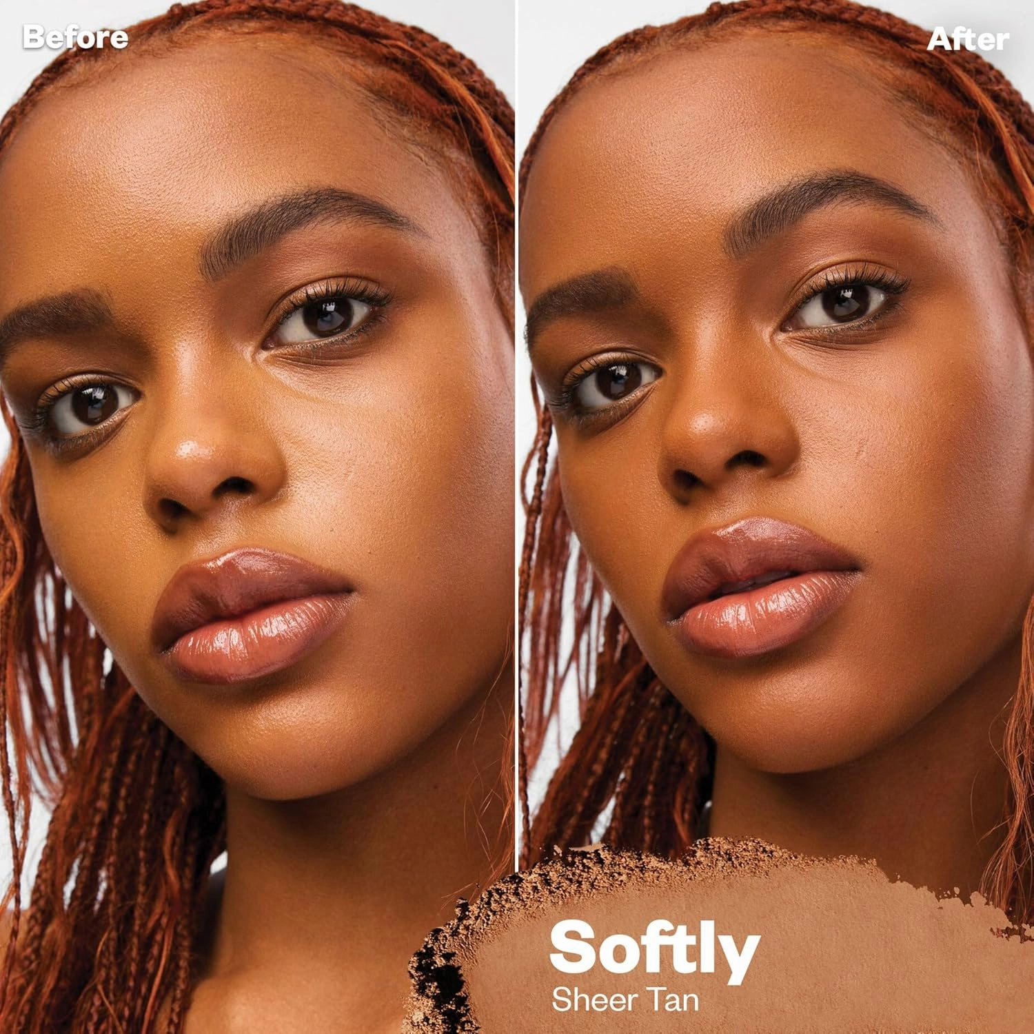 Kosas Cloud Set Face Setting Powder - Smoothing Shine Control, Soft, Sheer Translucent Makeup Finish, Portable & Long-Lasting Loose Pressed Baking Powder - Softly (Sheer Tan)