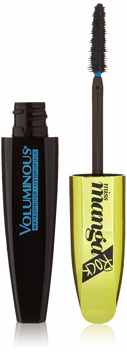 L'Oreal Paris Cosmetics Voluminous Miss Manga Rock Waterproof Mascara, 391 Black, 0.27 Fluid Ounce