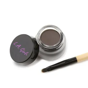 L.A. Girl Gel Liner Kit, Dark Brown GEL723 (Pack of 3)