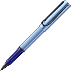 Lamy AL-star aquatic - Rollerball Pen pen with transparent, ergonomic grip & line width M - lightweight aluminum body - including rollerball refill M 63 in black