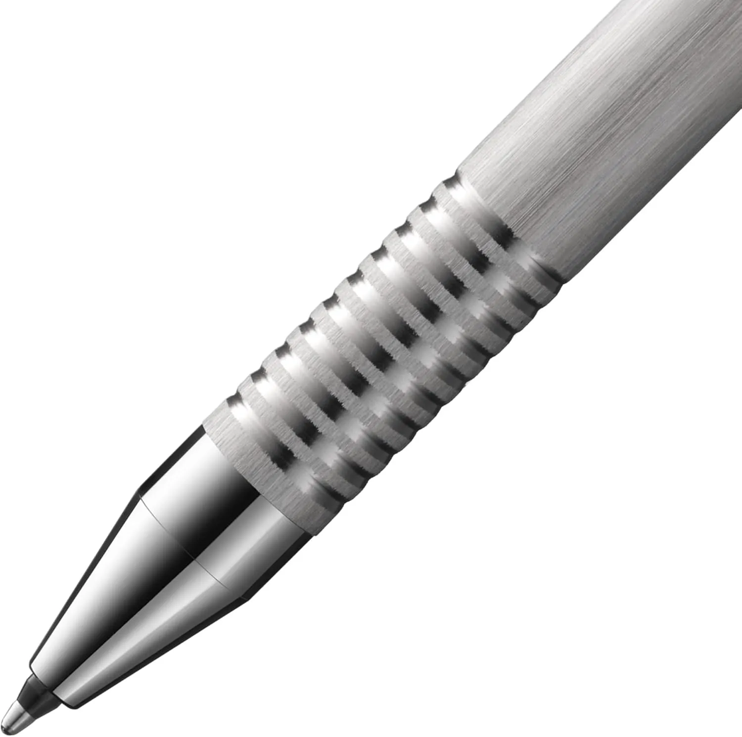 LAMY L606 Ballpoint Pen, Twin Pen, Logo, Hairline Matt, Stainless Steel, Genuine Imported Product