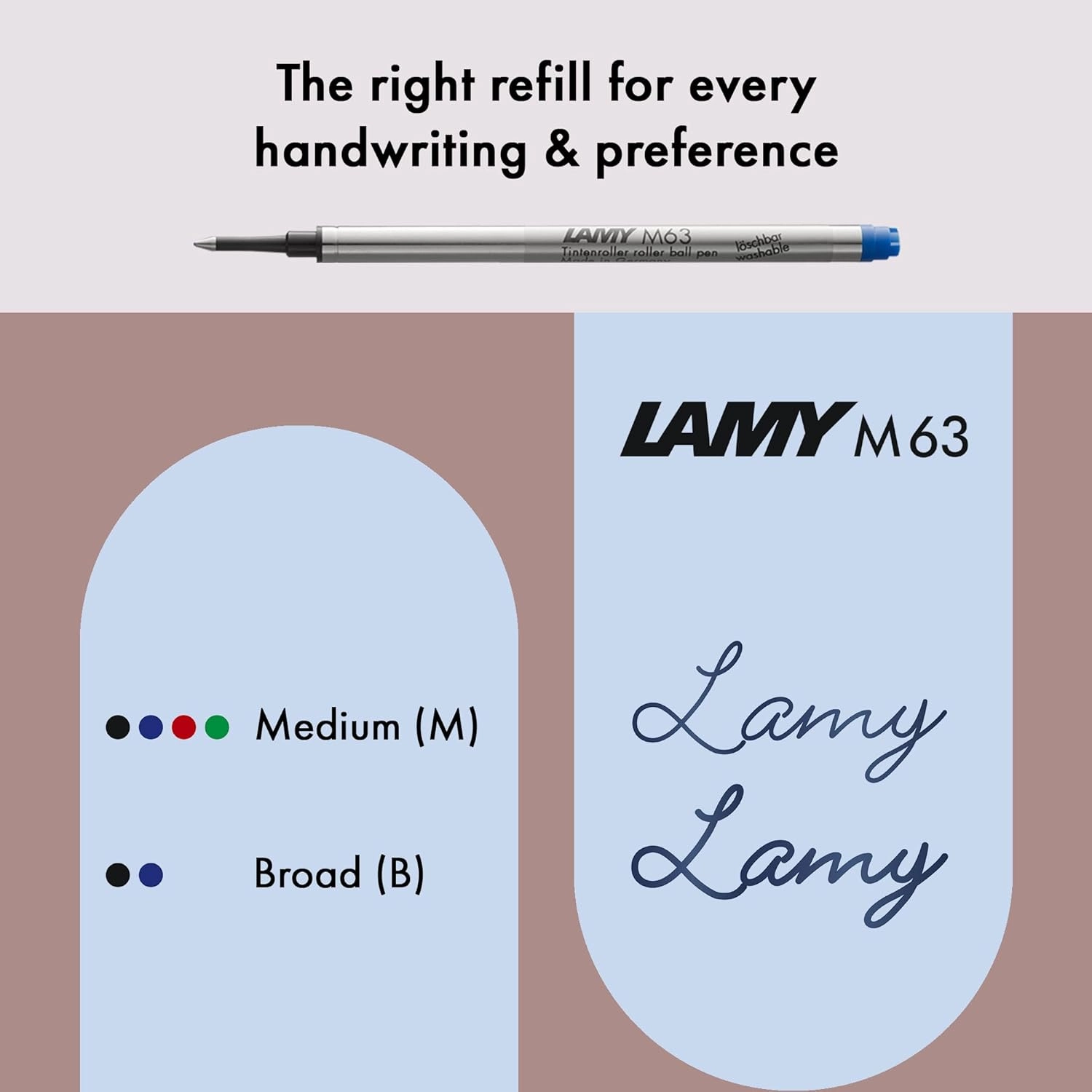 Lamy AL-star black - Rollerball Pen pen with transparent, ergonomic grip & line width M - lightweight aluminum body - including rollerball refill M 63 in black