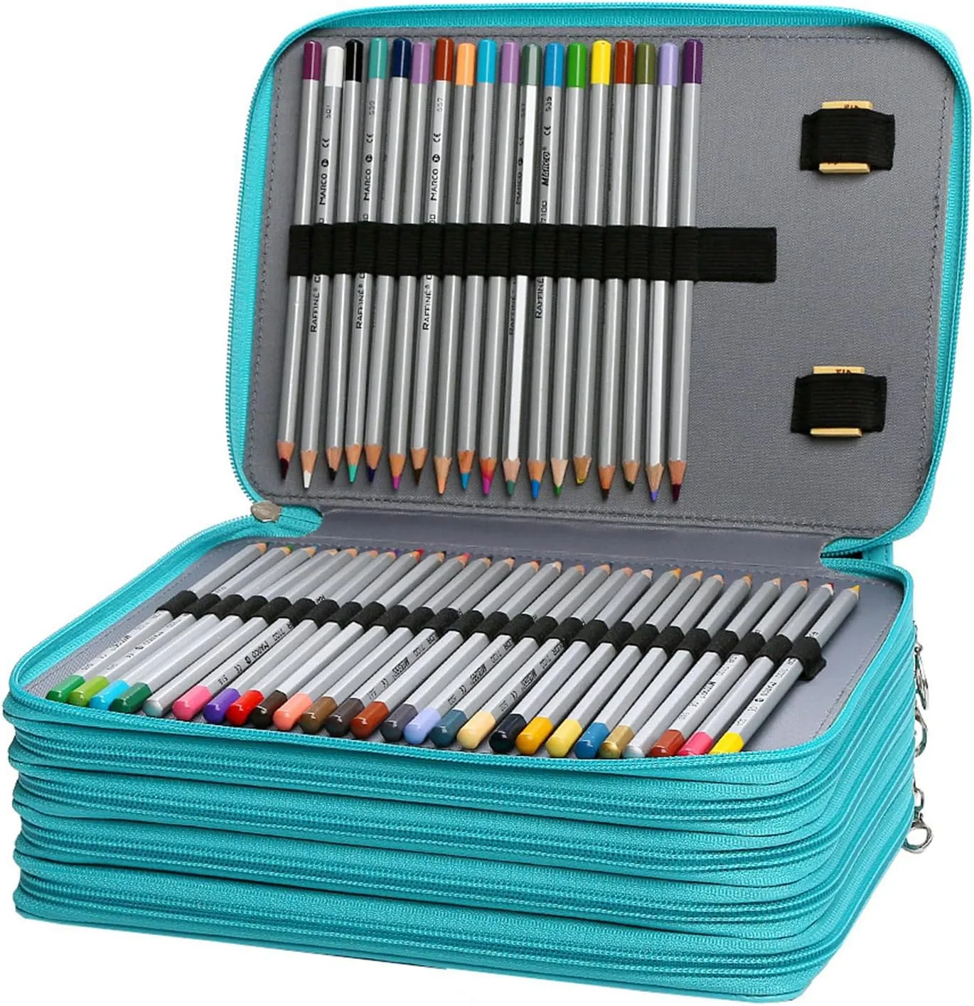 Large Pencil Case With 252 Compartments Multifunction Pencil Organizers Bag Pencil Case With Zippers For Adults Teens