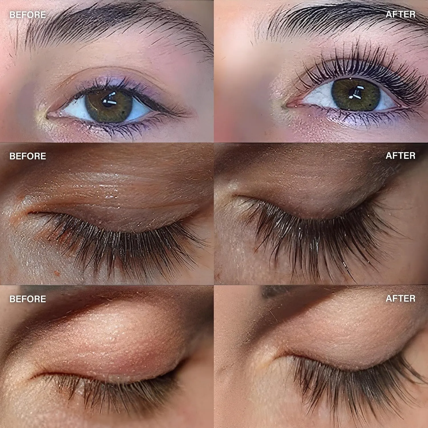 Lash & Brow Growth Serum - Hormone-Free Enhancer for Thicker, Longer Lashes & Brows in 2 Weeks - Organic, Vegan & Gentle 0.10 fl. oz / 3ml