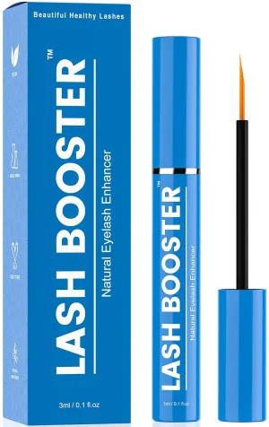Lash Booster | Advanced Eyelash Growth Serum And Eyebrow Enhancer - Grow Longer Beautiful Eyelashes And Bold Eyebrows - Naturally Promotes Fuller, Thicker, Longer, Lashes & Brows