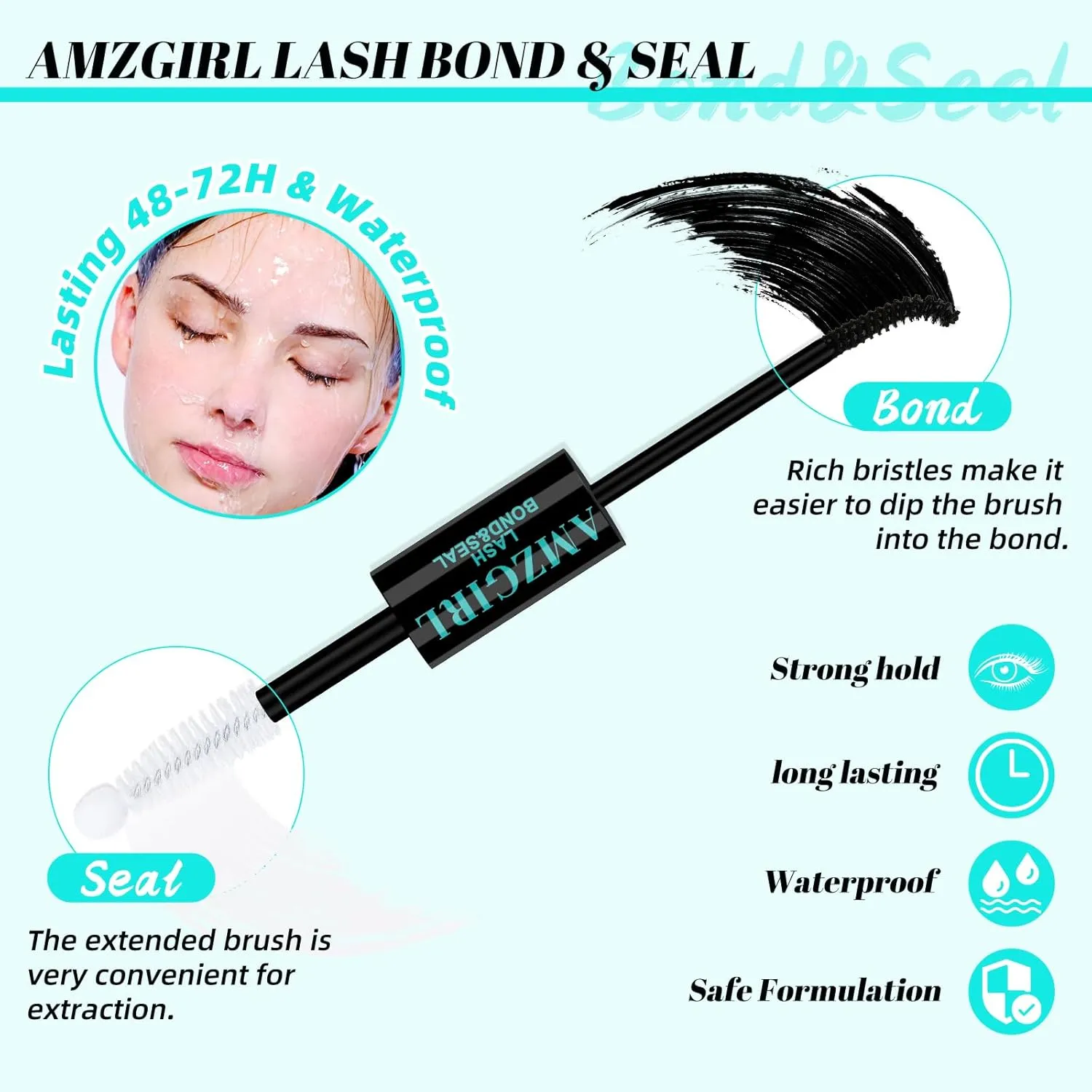 Lash Clusters Kit 320Pcs,DIY Individual Lashes Clusters Kit,Lash Bond And Seal,Lash Remover For Eyelashes Extensions,Lash Applicator Tool For False Eyelash Cluster Kit At Home(3040D,D-Mix9-16mm Kit)