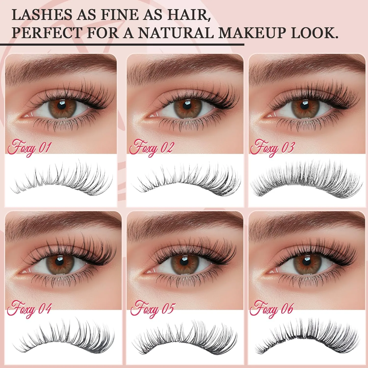 Lash Clusters Kit - Lash Clusters Clear Band Eyelash Clusters Natural Look Lash Extension Kit with Bond and Seal Invisible Band Lashes 0.07D WideSpan Cluster Eyelash Extension DIY at Home