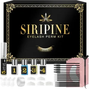 Lash Lift Kit, Eyelash Perm Kit, Long-Lasting Curling & Lifting, Gentle Formula Lash Perm for Natural, Lifted Look, Easy to Use Eyelash Curling Set