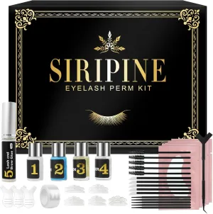 Lash Lift Kit, Eyelash Perm Kit, Long-Lasting Curling & Lifting, Gentle Formula Lash Perm for Natural, Lifted Look, Easy to Use Eyelash Curling Set