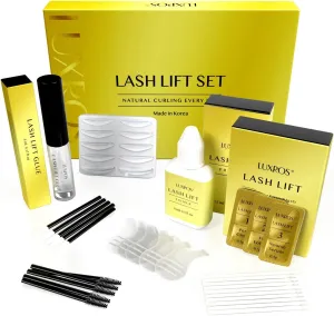 Lash Lift Kit for Eyelash Lamination: Made in Korea Professional Eyelash Perm Kit - Natural Lifting & Curling Salon Quality at Home