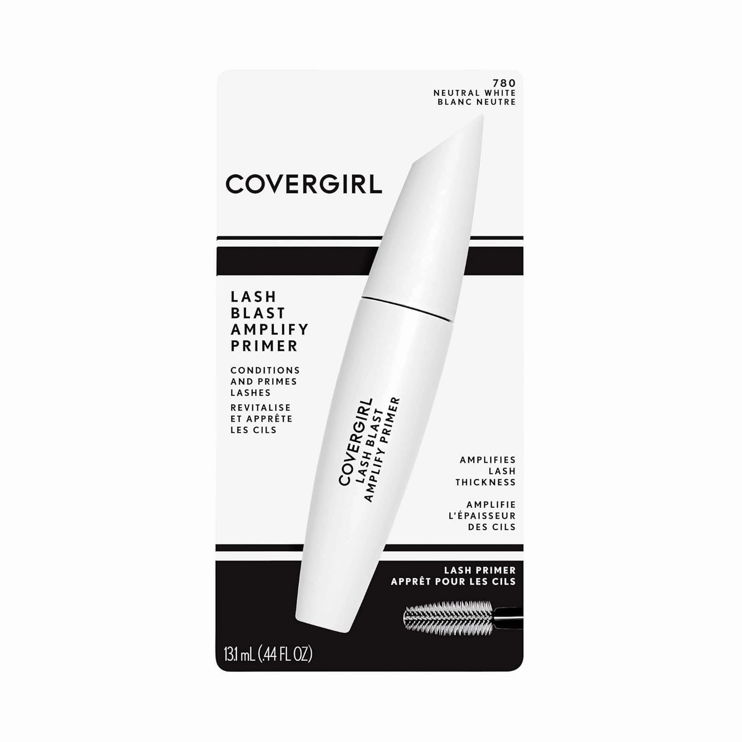 Lash Blast Amplify Eyelash Primer, Neutral White , 0.44 Fl Oz (Pack of 1)