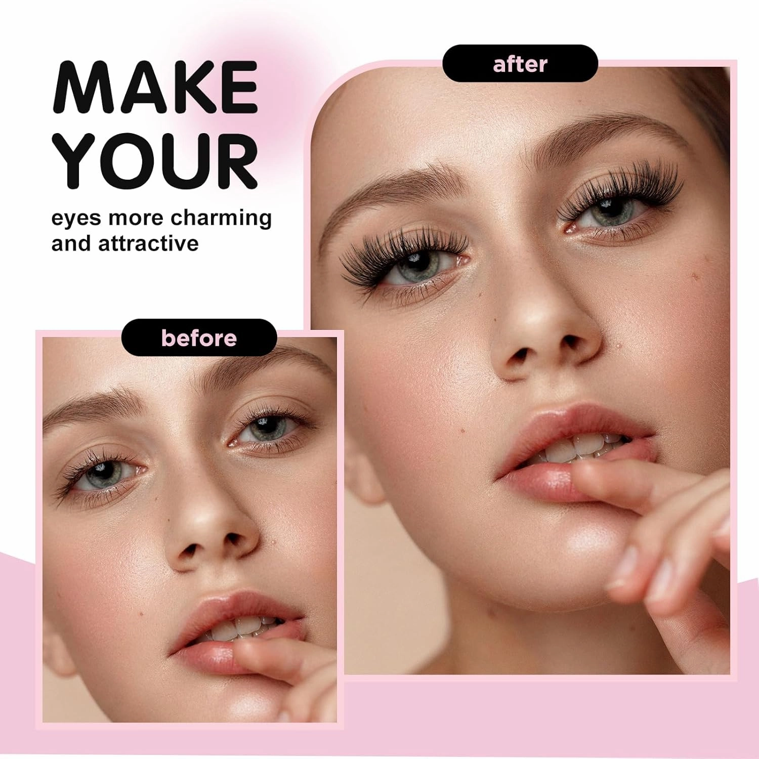 Lash Clusters Kit 9-16mm DIY Eyelash Extensions Kits 280 30D D Curl - 0.07D Individual Wispy Eyelashes Natural False Lashes Bond and Seal Remover Tweezers for Eye Lash Set at Home