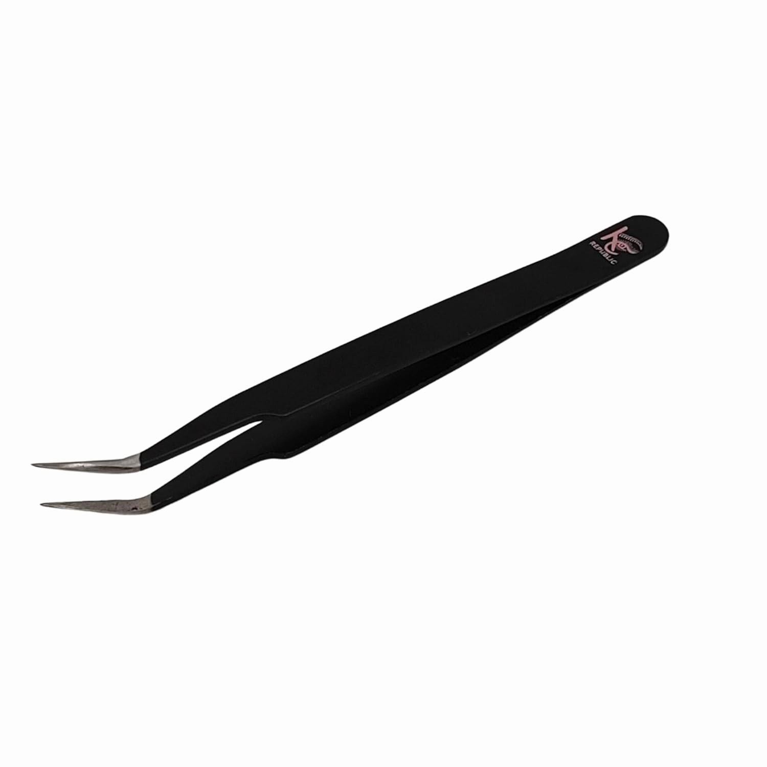Lash Eyebrow Extensions Kit with 1 x Trays of Mink False Eyebrows in Brown Comes on Mixed Length Trays 5-8 Mm Mix, Eyebrow Glue Clear & Extension Tweezers (Brown, Black Tweezer)