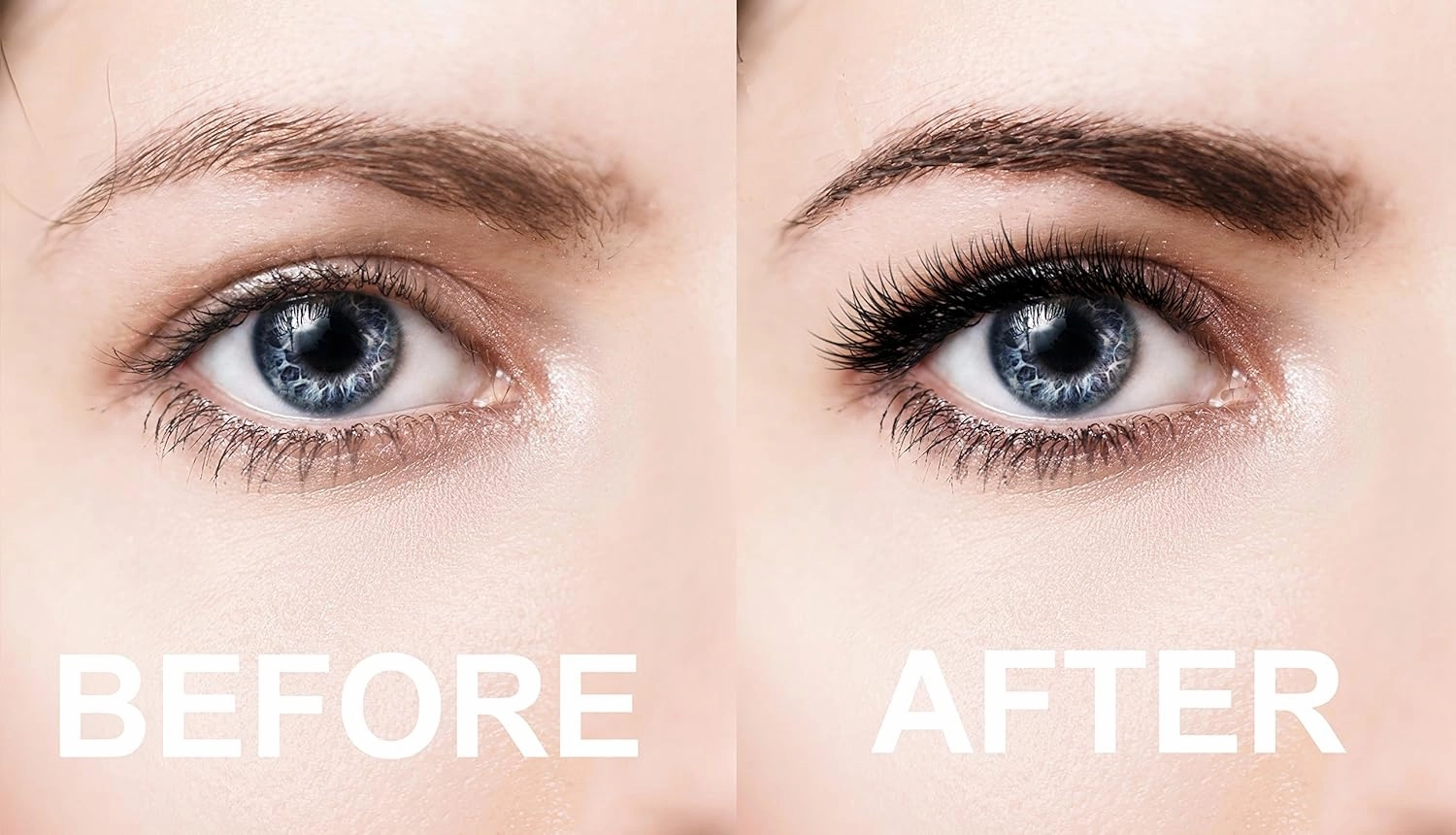 Lash Eyebrow Extensions Kit with 1 x Trays of Mink False Eyebrows in Brown Comes on Mixed Length Trays 5-8 Mm Mix, Eyebrow Glue Clear & Extension Tweezers (Brown, Black Tweezer)