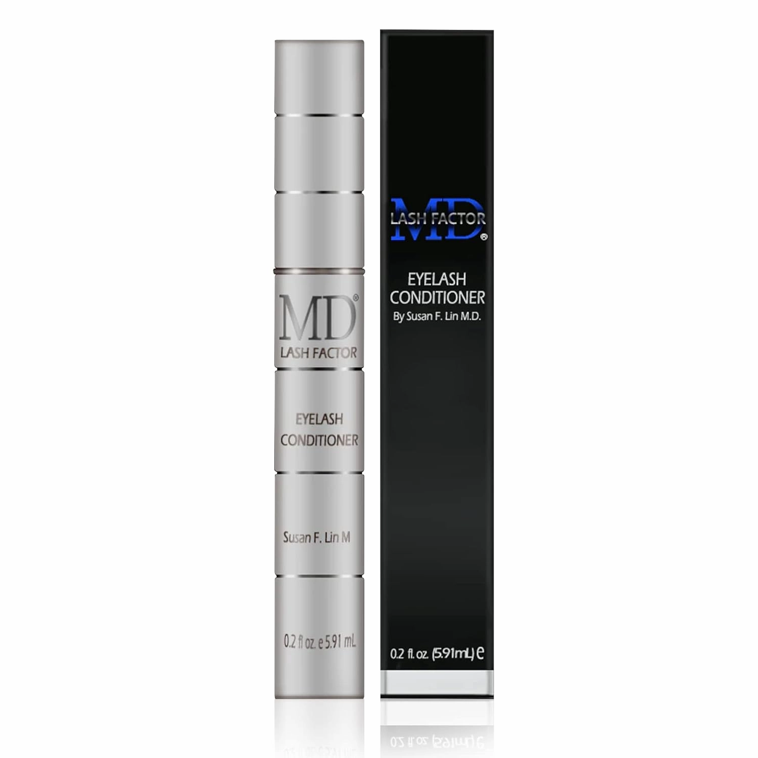 Lash Factor Eyelash Growth Serum| Enhances Your Natural Lashes For A Fuller, Longer & Denser Look | Eyelashs Enhancer for Women | 0.2 Fl Oz - 6 Month Supply