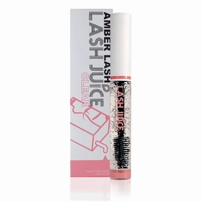 Lash Juice by Amber Lash, 3-in-1 Coating Essence and sealant for Eyelashes with Extensions and or Lift Perm, Protect and Nourish to Promote Healthy Eyelash 15ml / 0.51 fl oz (Clear)