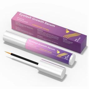 Lash Serum for Eyelash Growth：Natural & Vegan Eyelash Growth Serum for Longer, Thicker, Fuller Lashes Nourishing & Conditioning Formula - Safe for Sensitive Eyes - 5ml