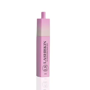 LASHISKIN’S Pink Mascara Infused with Lash Growth Serum – Waterproof, Volumizing, and Lengthening, Smudge-Proof, Vegan, and Cruelty-Free Formula I Mascara With Twisted Wand - 6ML (Pink, 6 ml)