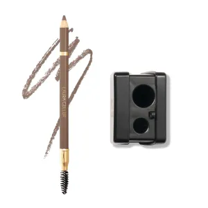 LAURA GELLER NEW YORK Bravo Brows Soft Pencil and Brush, Taupe and Cosmetic Pencil Sharpener