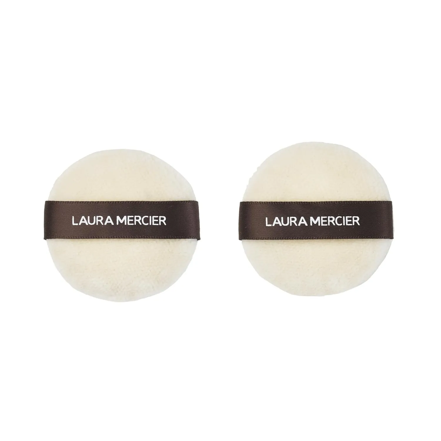 Laura Mercier Velour Puff, Perfect for Translucent Loose Setting Powder, Use to Set Makeup, Designed for Expert Application, 100% Cotton