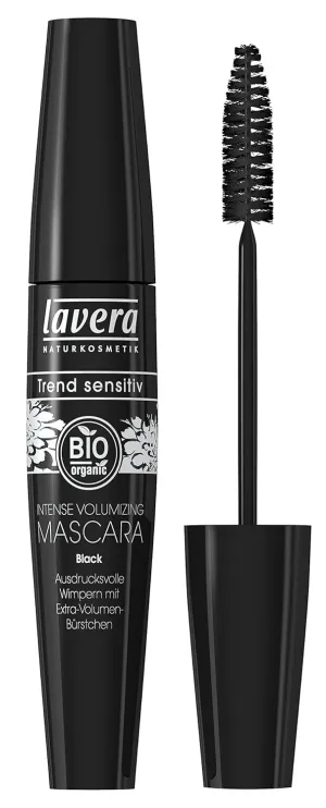 Lavera Intense Volumizing Mascara, Black, 0.43 Ounce, BIO