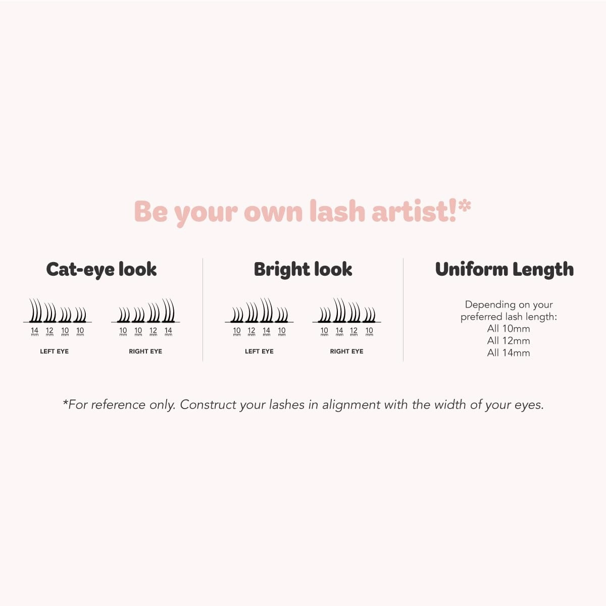 Lazy Lashes - Everyday Sparkle In Your Eyes | Pre-adhesive Instant Press-on False Eyelash Clusters | No Glue Required | Lasts 3-7 Days | Easy To Apply | Stick And Go | Only Need Tweezers