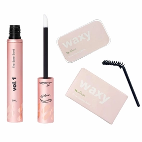Liaison Brow Bond Eyebrow Growth Serum and Liaison Waxy Brow - Vegan, Cruelty Free, Paraben Free, Talc Free, Sulfate Free, Alcohol Free