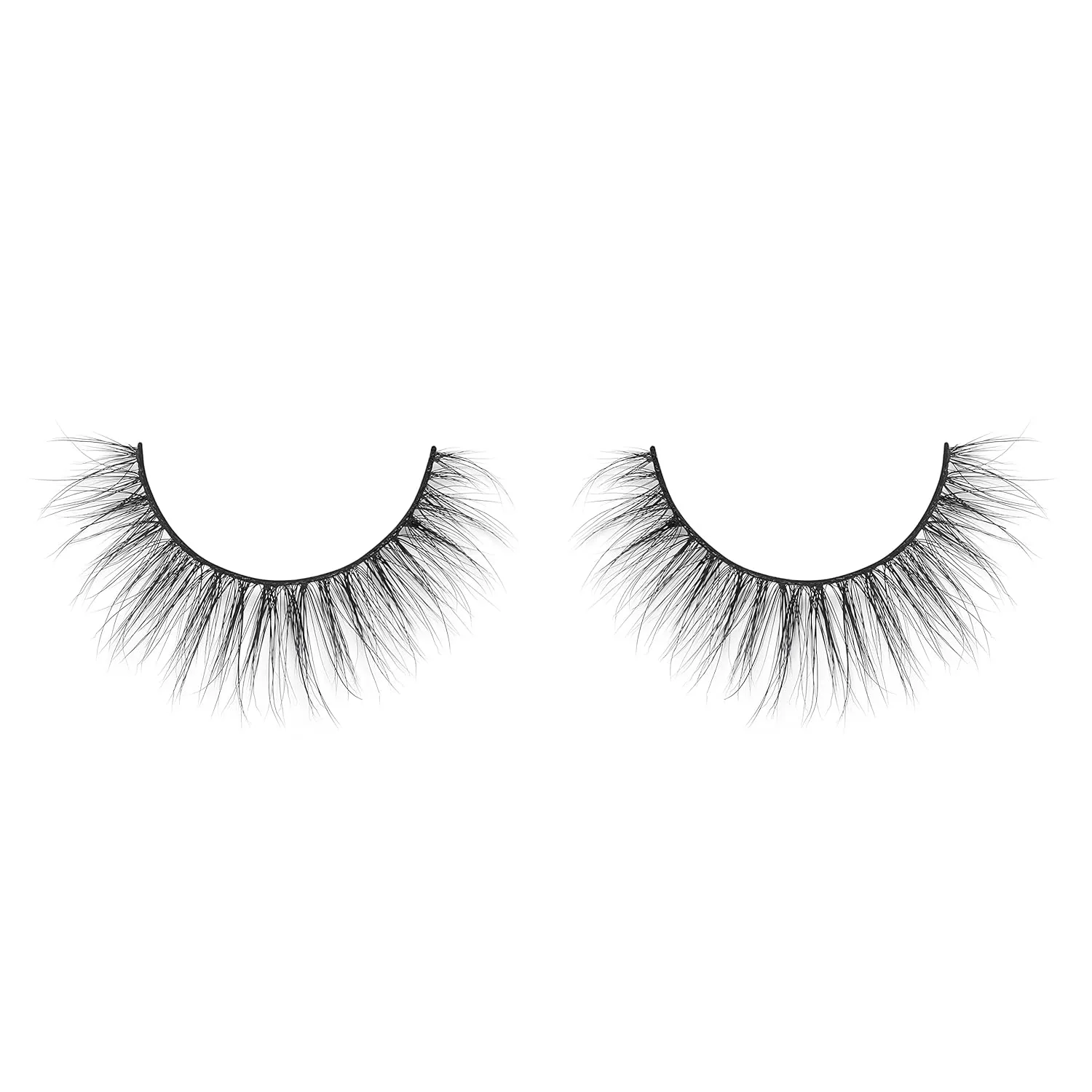 Lilly Lashes Everyday Minimal Natural Lashes, Faux Mink Natural Eyelashes, False Eyelashes Everyday Use, Individual Lashes Reusable up to 20x, No Lash Glue Included (13mm)