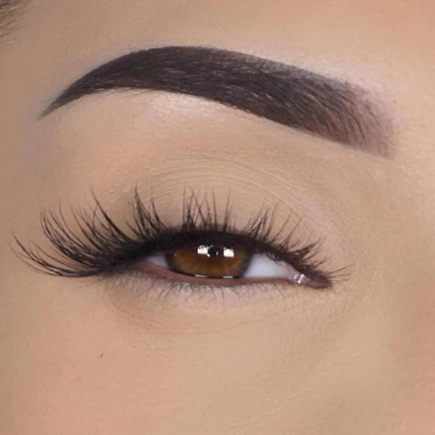 Lilly Lashes Luxe in Lite Mink Lashes, Natural Looking & Wispy Mink Lashes, False Eyelashes, Fake Lashes 13mm length, Reusable Up to 15 Wears
