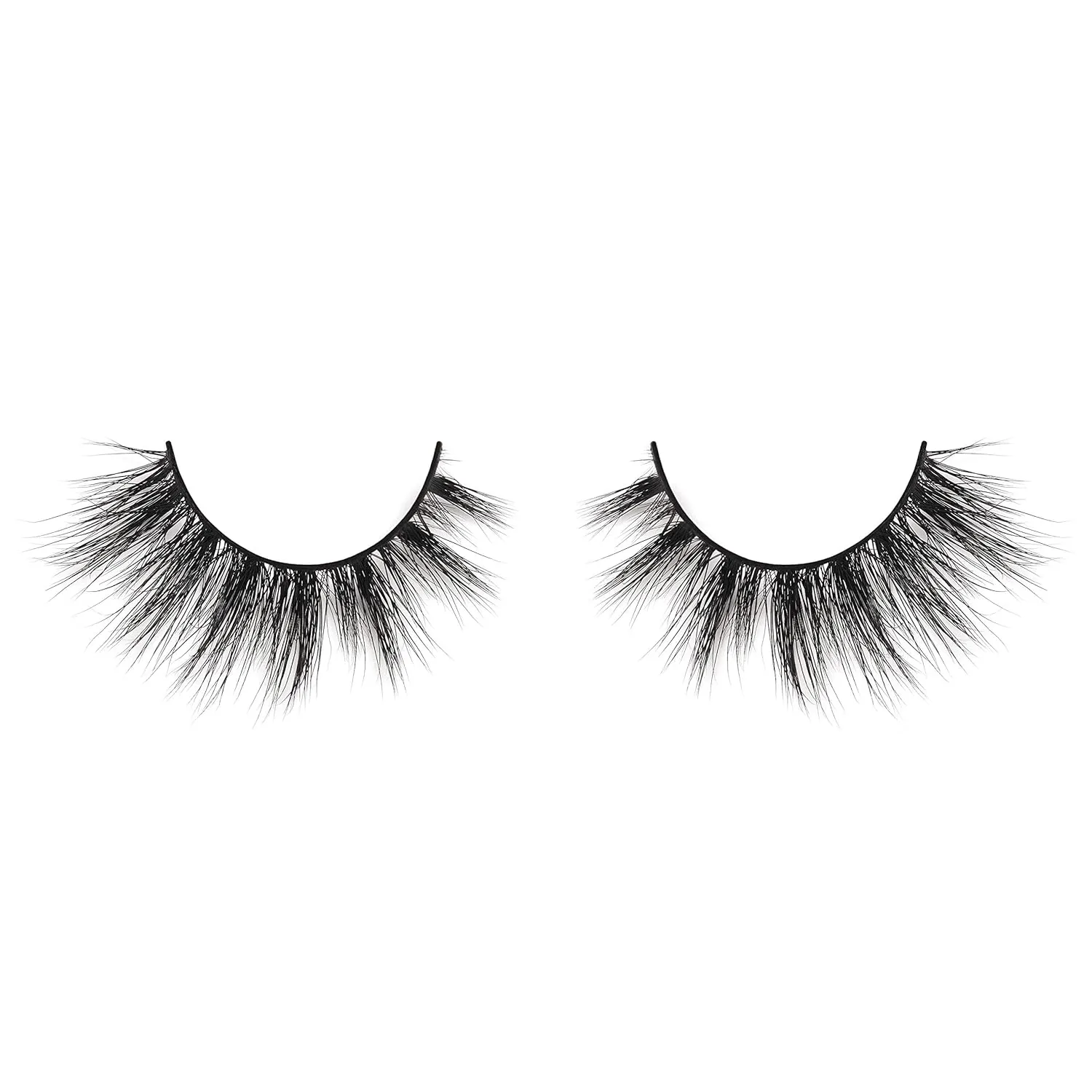 Lilly Lashes Miami Flare 3D Mink Lashes, Mink Eyelashes, The Original Lilly Lash For Wispy & Natural Look, Reusable Eyelashes up to 25x, Fluffy Lashes, Strip Lashes, Lash Glue not Included