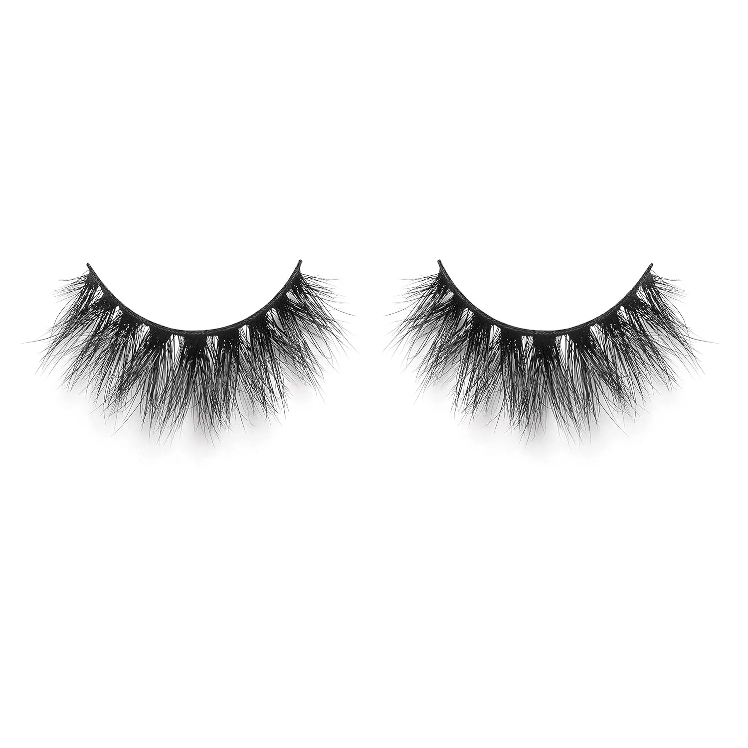 Lilly Lashes So Extra Mykonos 3D Mink Lashes, Mink Eyelashes, The Original Lilly Lash For Wispy & Natural Look, Reusable Eyelashes up to 25x, Fluffy Lashes, Strip Lashes, Lash Glue not Included