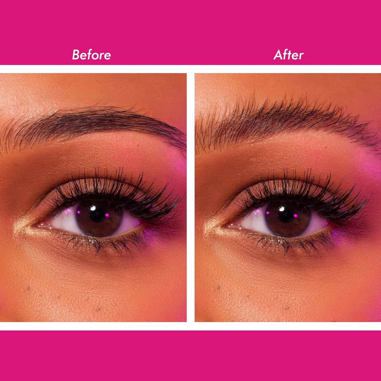 Lime Crime Bushy Brow Gel, Clear (Crystal Clear) - Volumizing, Long Lasting & Strong Hold That Tints, Tames & Adds Texture - Eyebrow Mascara Gel - Vegan & Cruelty-Free